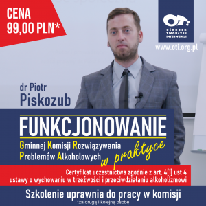 Funkcjonowanie Gminnej Komisji Rozwiązywania Problemów Alkoholowych w praktyce